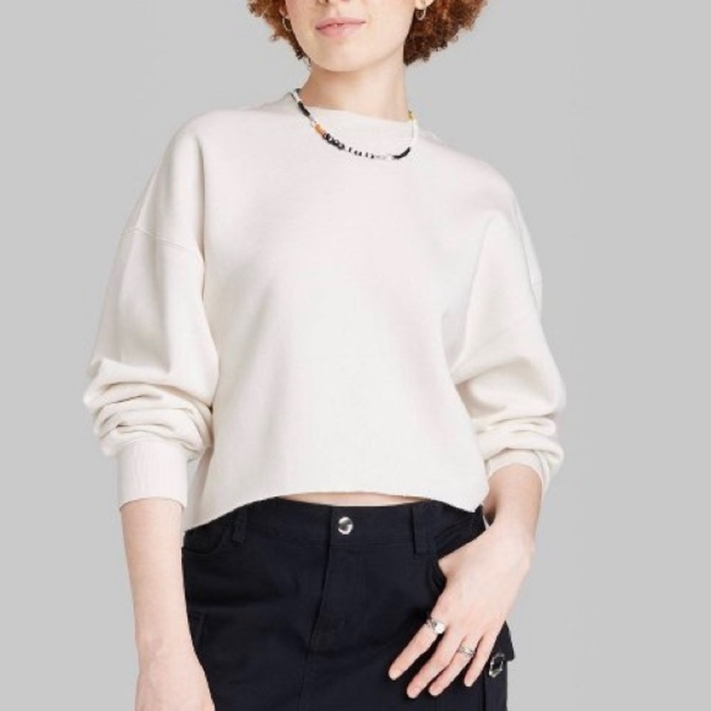Wild Fable Cropped Sweatshirt